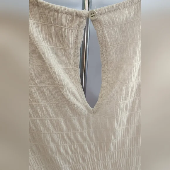 Lauren Conrad Short Sleeved Shirt with Tulle - Picture 3 of 3